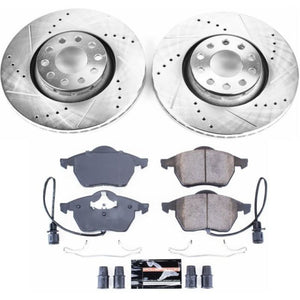 PowerStop K634 fits Audi 97-99 A8 Front Z23 Evolution Sport Brake Kit
