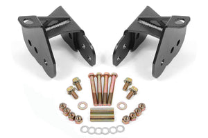 BMR CAB400H fits Chevy 64-72 Chevelle Rear Control Arm Relocation Brackets - Bl
