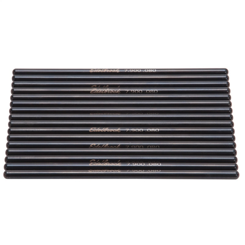 Edelbrock 9629 fits SBC Push Rods + 100 Set of 16