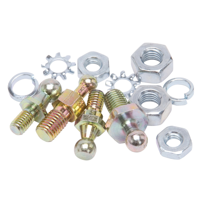 Edelbrock 12413 Carb Throttle Ball Assortment Holley Service Parts Pack of 4