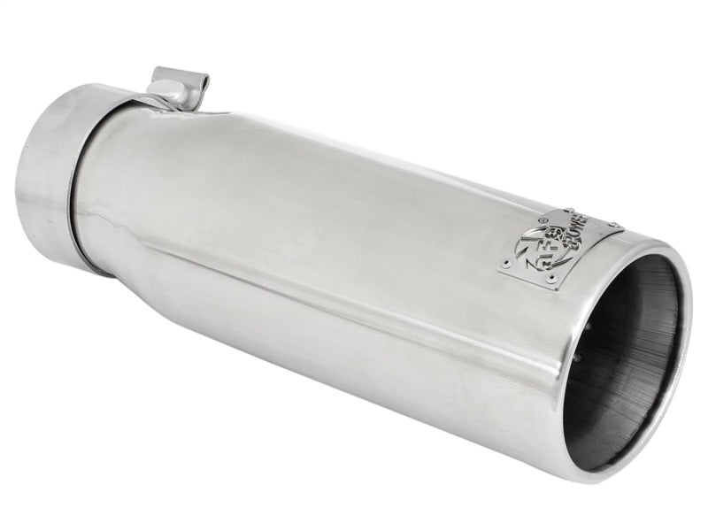 AFE 49-92043-P orce-XP 304 SS Sing Wall Pol Exh Tip Univ Exit 3in Inlet x 4in O