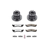 Power Stop K5084 36 fits Ford E-450 Super Duty Front Z36 Truck & Tow Brake Kit
