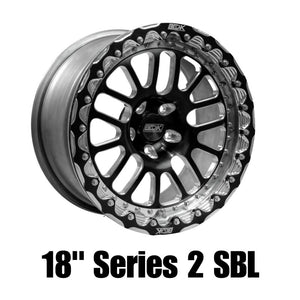 Belak Wheels 18105120S26BS-SBL Belak 18x10 / 6.75in BS / 5x120 BP / High Pad / Series 2 Wheel - Single Beadlock