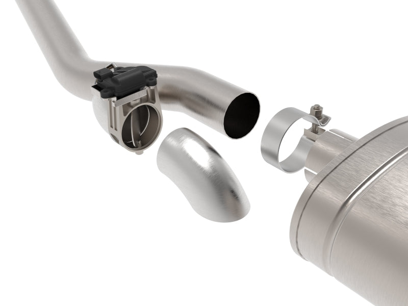 AFE 49-34139-P  XV 3in 304 SS Cat-Back Exhaust w/ Cutout 19-21 fits GM Silverad