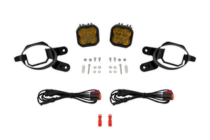Diode Dynamics DD8358 10-13 fits Lexus IS250C SS3 LED Fog Light Kit (3000K) Sport Yellow SAE Fog - Yellow