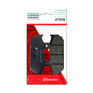 Brembo OE 7058 fits Suzuki An Burgman Carbon Ceramic Brake Pad - Rear