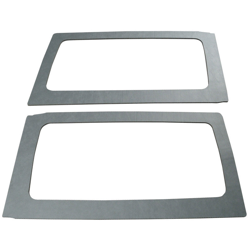 DEI  50166 fits Jeep 11-18 Wrangler JK 2-Door Boom Mat Rear Side Window Trim - 2