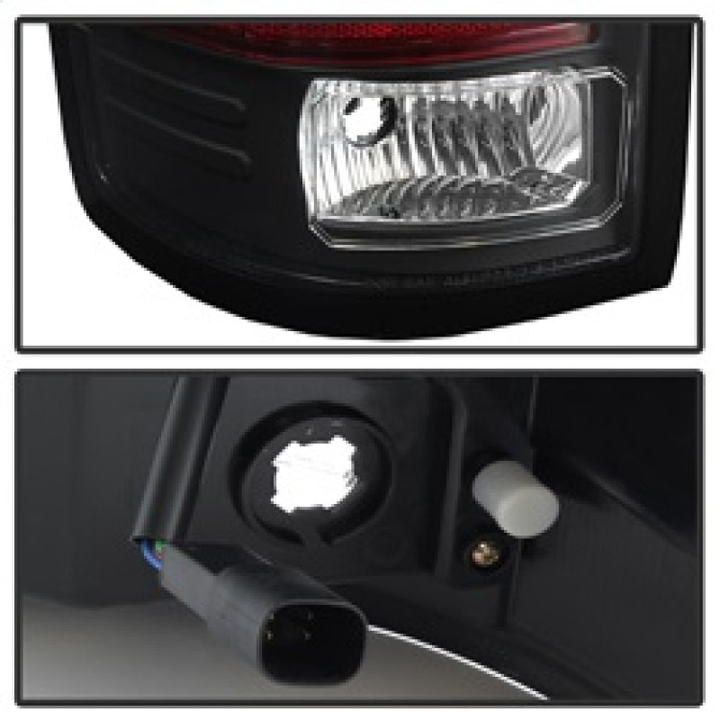 Spyder 5083777 fits GMC 16-20 Sierra 2017 Light Bar LED Tail Lights - Black ALT