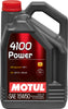 Motul 100273 5L Engine Oil 4100 POWER 15W50 - VW 505 00 501 01 - MB 229.1