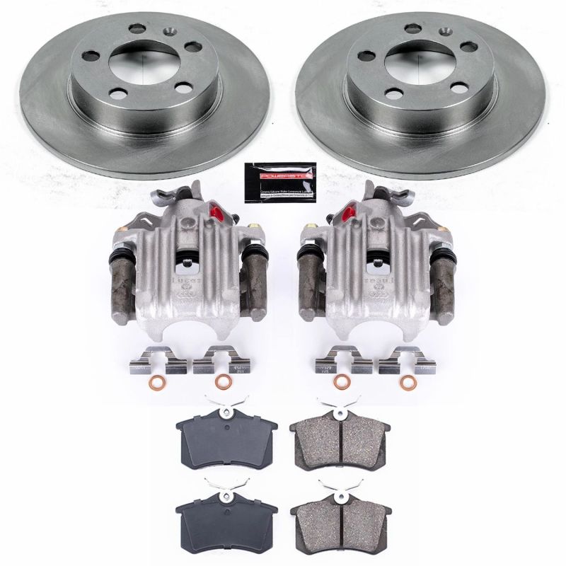 PowerStop KCOE847C fits Volkswagen Jetta Rear Autospecialty Brake Kit w/Calipers