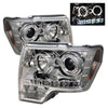 Spyder 5010247 fits Ford 09-14 F150 Projector Headlights Halogen Model- LED Hal