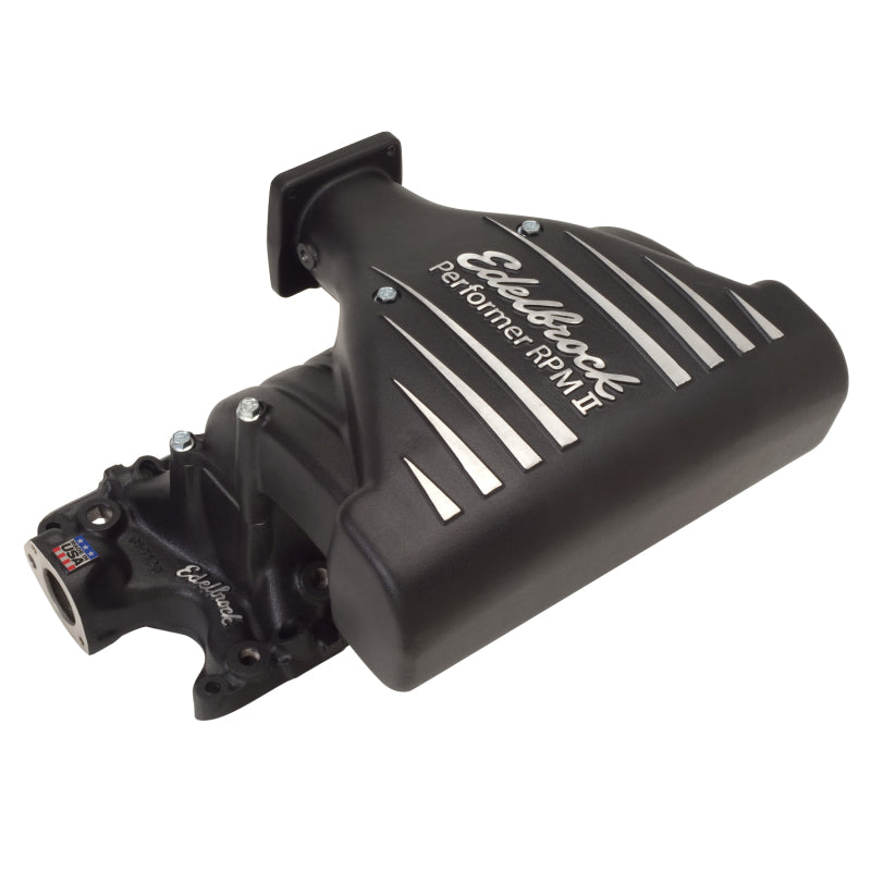 Edelbrock 71233 Intake Manifold fits Ford Mustang 5 0L Performer RPM II Manifold Black Finish