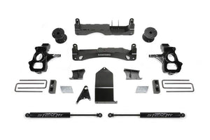 Fabtech K1119M 14-18 fits GM C/K1500 P/U w/oE Alm Or Stmp Stl UCA 4in Basic Sys w/Stealth