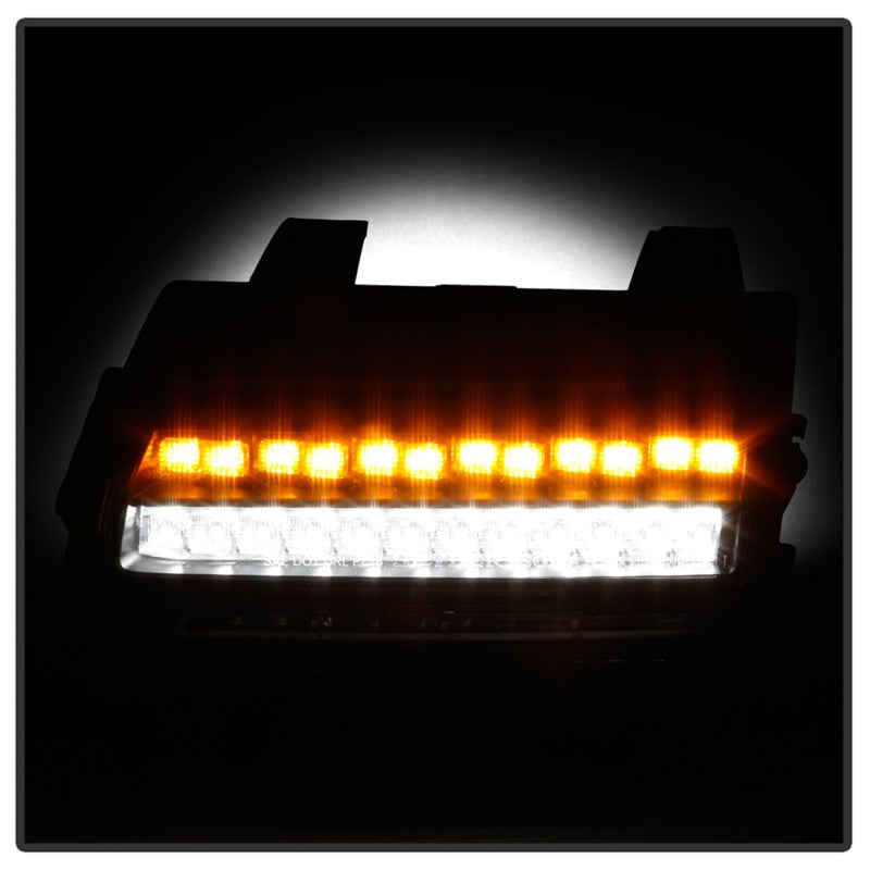 Spyder 5086785 fits Jeep 18-20 Wrangler 2019 (Halogen Model Only) LED Front Bum