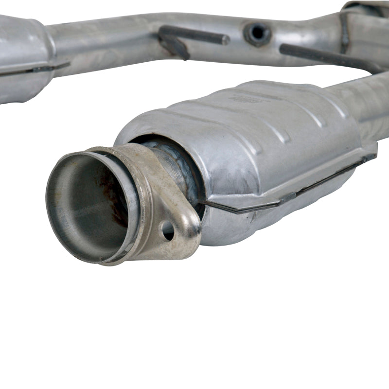 BBK  1538 Mustang 4.6 GT / fits Cobra 96-04 Short Mid H Pipe w Catalytic Convert