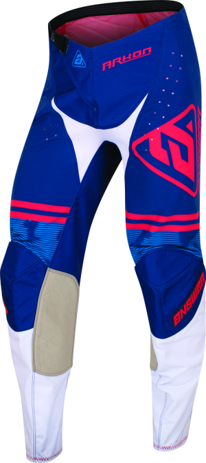 Answer 447589 23 Ark Trials Pant Blue/White/Red Youth Size - 18