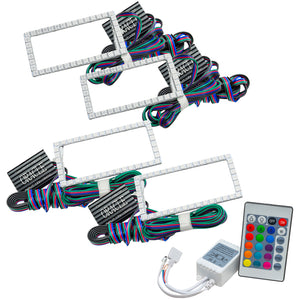 ORACLE Lighting 3957-504 Oracle fits Ford F-150 15-17 Projector Headlight Halo Kit - ColorSHIFT w/ Simple Controller