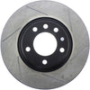Stoptech 126.33090SL Power Slot 07-10 fits Audi Q7 / 03-10 Porsche Cayenne Left Front Slotted Rotor