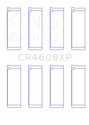 King CR4608XP fits Toyota 2ZZ-GE Connecting Rod Bearing Set
