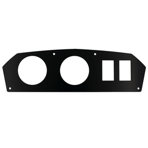 AutoMeter 5399 Autometer CAN-AM 12-18 Maverick / 10-20 2 Gauge and 2 Switch Dash Panel (Fits 2-1/16in Gauges)
