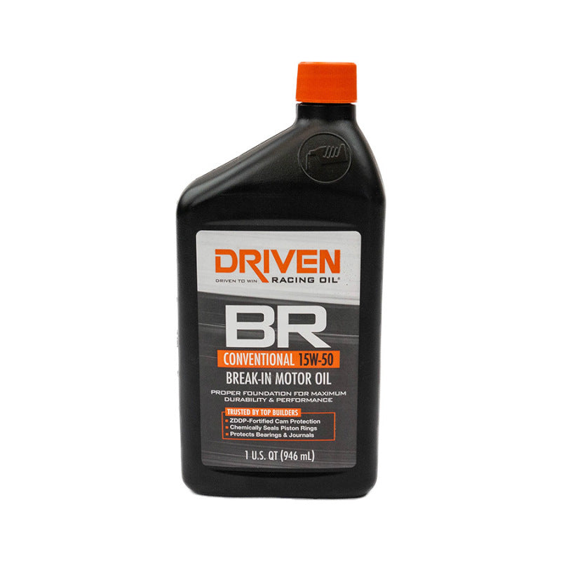 Industrial Injection 1G1101 DRIVEN Conventional Break In Motor Oil 15W-50 1qt