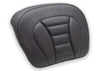 Mustang 76886SB Harley Electra Glide,Rd Glide,Rd King,Str Glide Tour-Pak Pad w/ Blue Stitch - Black