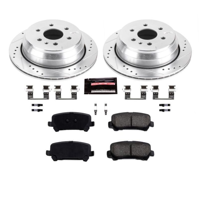PowerStop K7127 fits Chevrolet 15-18 Colorado Rear Z23 Evolution Sport Brake Kit
