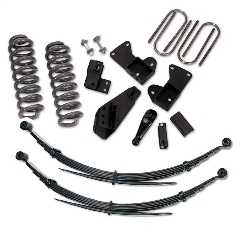 Tuff Country 24812K 81-96 fits Ford Bronco 4x4 4in Lift Kit with Rear Leaf Springs (No Shocks)
