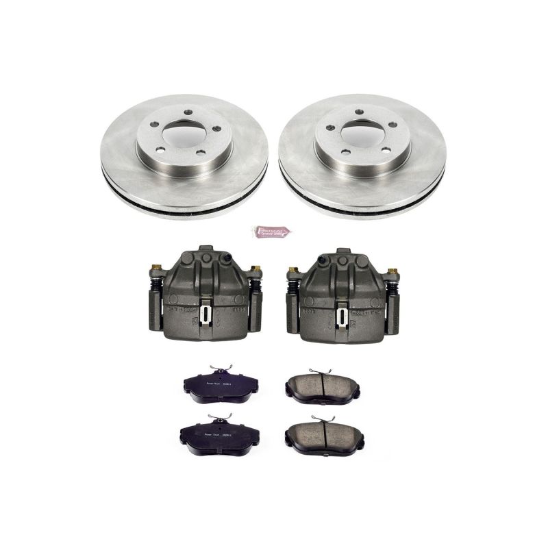PowerStop fits Ford 94-00 Taurus Front Autospecialty Brake Kit w/Calipers