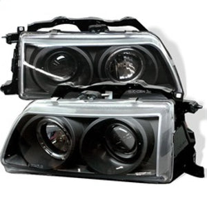 Spyder 5010827 fits Honda 90-91 Civic /CRX 90-91 Projector Headlights LED Halo