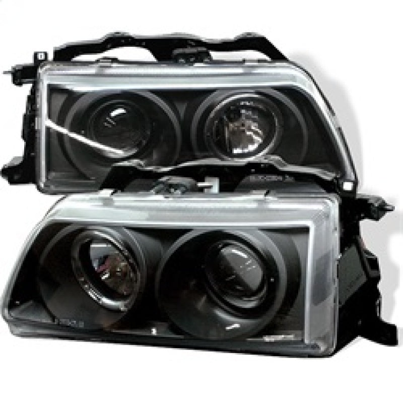 Spyder 5010827 fits Honda 90-91 Civic /CRX 90-91 Projector Headlights LED Halo