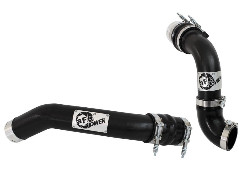 AFE 46-20144-B unner Intercooler Hot and Cold Side Tubes, 11-15 fits Ford Diese
