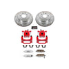 PowerStop KC179 fits Infiniti G35 Rear Z26 Street Warrior Brake Kit w/Calipers