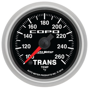 AutoMeter 880877 Autometer 52mm 100-260 Degree Digital Trans Temp Gauge fits Chevrolet COPO Camaro