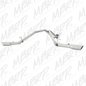 MBRP S5056409 fits fits GMC 1500 4.8/5.3L EC/CC (excluding 8 bed) Cat Back Dual