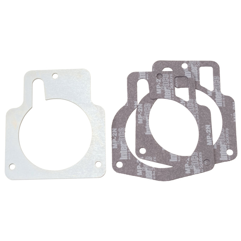 Edelbrock 2737 Adaptor Plate LS1 Tb to 90mm Opening
