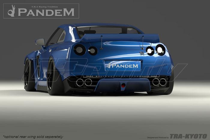 GReddy 17020610 09+ fits Nissan GT-R R35 Pandem Rear Side Diffuser Dry Carbon (S