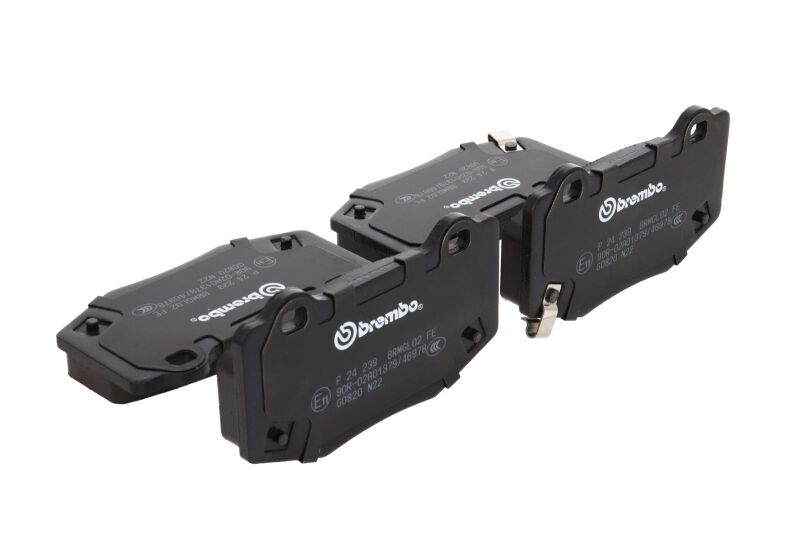 Brembo OE P24239 15-22 fits Ford Mustang PRIME Low-Met Brake Pad - Rear