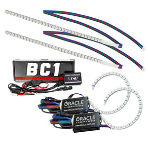 ORACLE Lighting 1322-335 Oracle 15-17 fits Ford Focus RS/ST DRL Upgrade w/ Halo Kit - ColorSHIFT w/ BC1 Controller