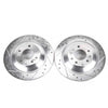 PowerStop fits Mazda 06-07 6 Rear Evolution Drilled & Slotted Rotors - Pair