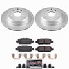 Power Stop 09-12 Infiniti EX35 Rear Z23 Coated Brake Kit