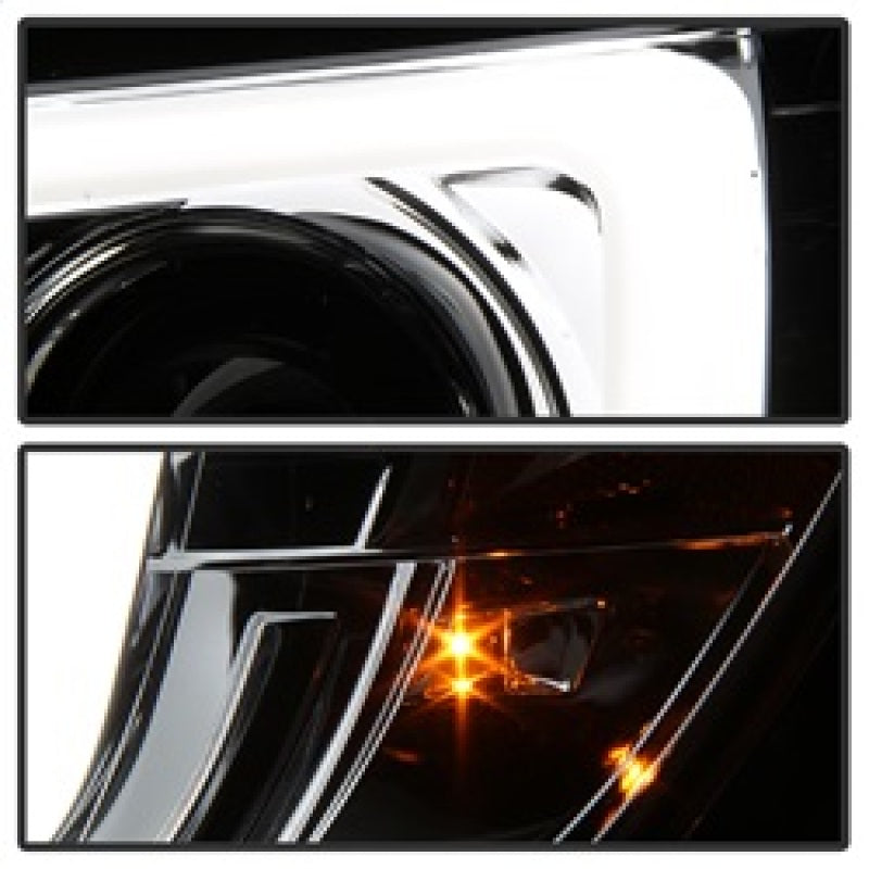 Spyder 5084668 fits Toyota 05-11 Tacoma Projector Headlights - Light Bar DRL -