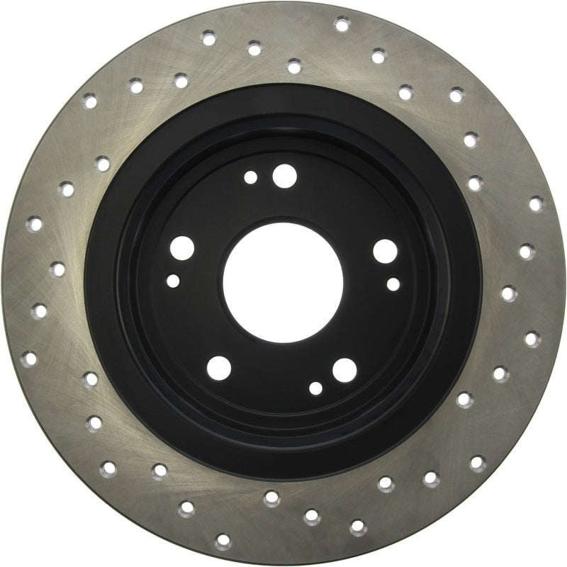 Stoptech 128.40068CR 05-17 Honda Accord / 16-17 HR-V / 09-14 Acura TSX Cryo Sport Drilled Rear Right Rotor