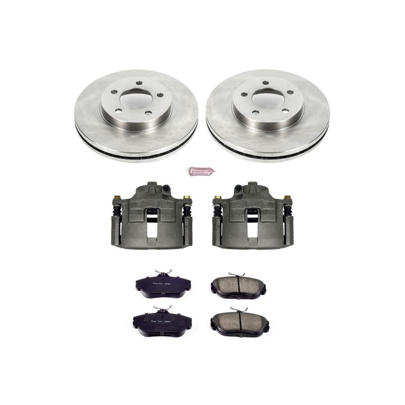 PowerStop fits Ford 95-98 Windstar Front Autospecialty Brake Kit w/Calipers