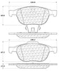 Stoptech 305.1044 Street Select Brake Pads - Rear