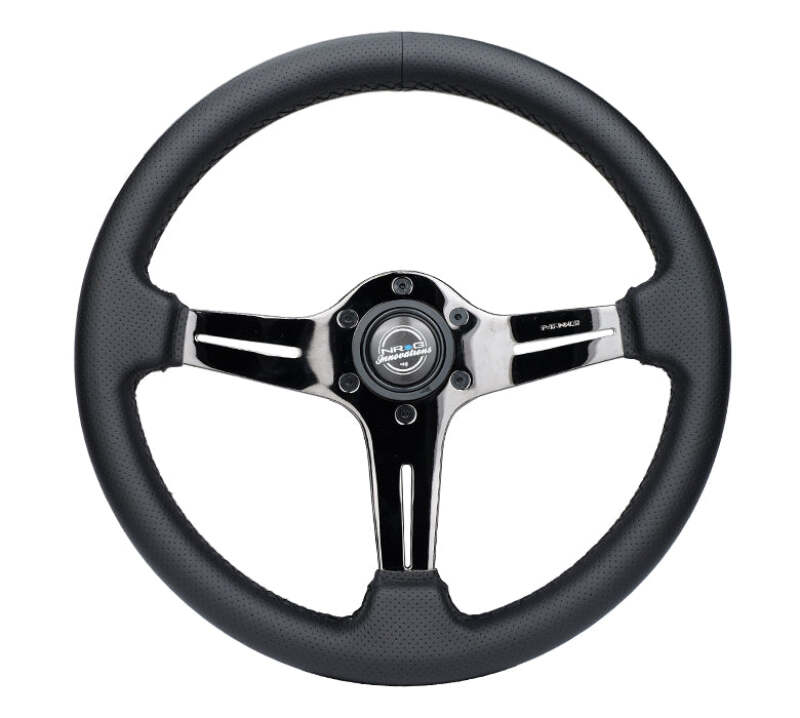 NRG ST-018BC-PR ST-018BC-PR Light Weight Gaming Steering Wheel - 350mm 3 Black