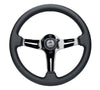NRG ST-018BC-PR ST-018BC-PR Light Weight Gaming Steering Wheel - 350mm 3 Black