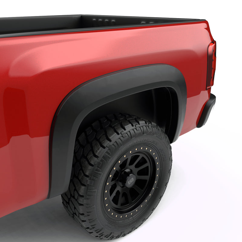 EGR 751504 07-13 Chev fits Silverado 6-8ft Bed Rugged Look Fender Flares - Set (751504)