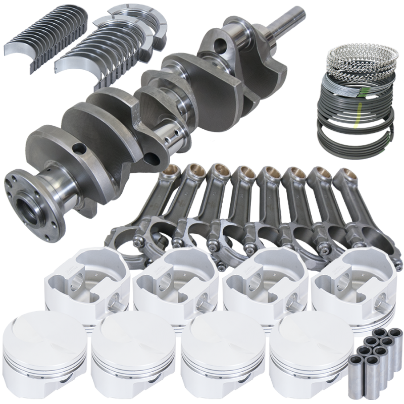 Eagle 15102080 fits Ford 429/460 4.140in Crank 6.800in I-Beam Rods -3cc Flat Top 4.440in Pistons Rotating Assembly
