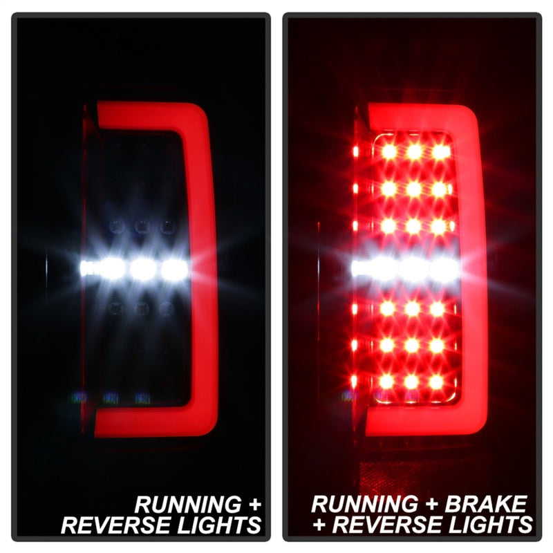 Spyder 5085252 fits Chevy 15-20 Colorado 2017 Light Bar LED Tail Lights - Black